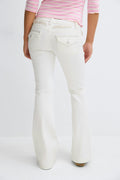 Y angel wings flare jeans - Blanc