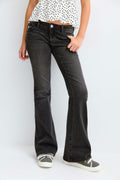 Y angel wings flare jeans - Blanc