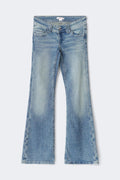 Y holy low flare jeans - Vintage blue