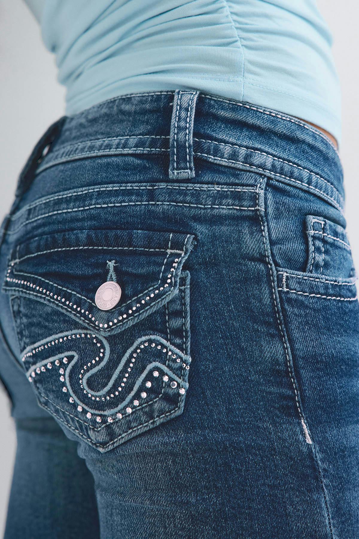 Y holy low flare jeans - Offblack