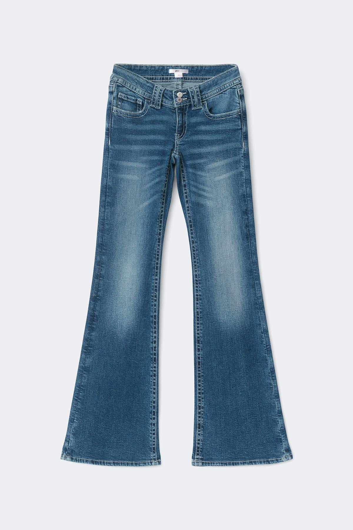 Y holy low flare jeans - Offblack