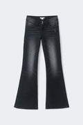 Y holy low flare jeans - Offblack