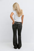 14+ delowlow flare jeans - Mid blue