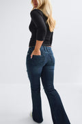 14+ low rise flare jeans - Noir