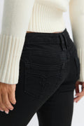 14+ low rise flare jeans - Super lt blue ripped