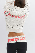 14+ low waist fold trousers - Black/print