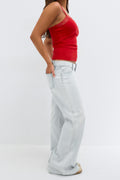 14+ cali dream low rise jeans - Rhinestones