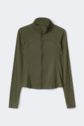 Zip yoga jacket - Bordeaux