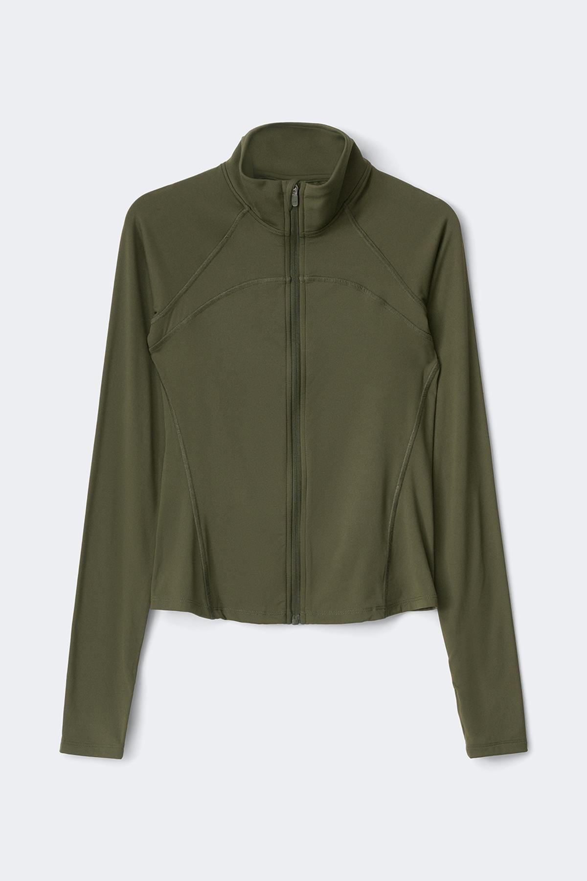 Zip yoga jacket - Bordeaux