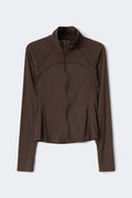 Zip yoga jacket - Bordeaux