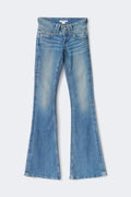 14+ holy low flare jeans - Vintage blue