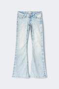 14+ too clean flare jeans - Bleu clair