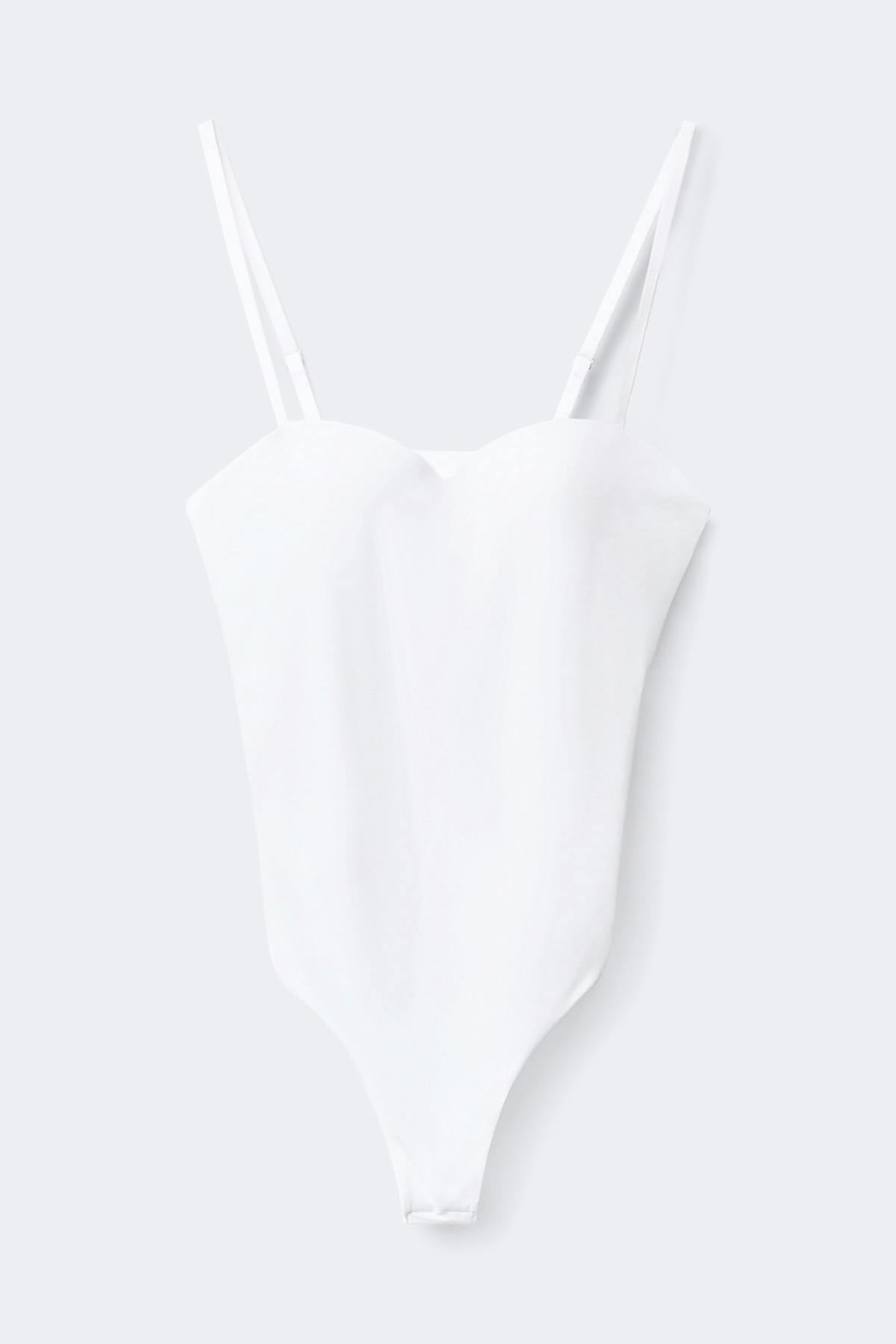 Soft sculpt balconette body - Blanc cassé