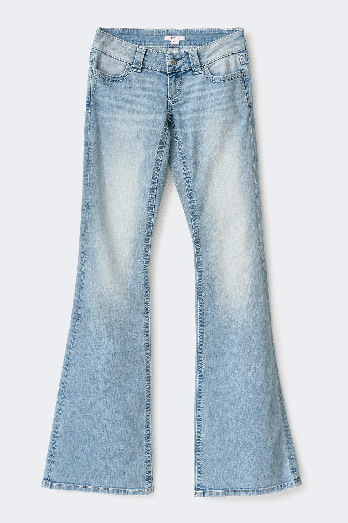 14+ sparkle flare jeans tall - Bleu clair