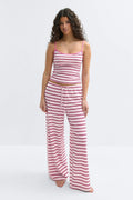 Soft loungewear singlet - Teaberry