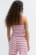 Soft loungewear singlet - Teaberry