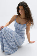 Soft loungewear singlet - Teaberry