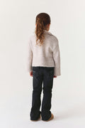 Y petite sparkle flare jeans - Offblack
