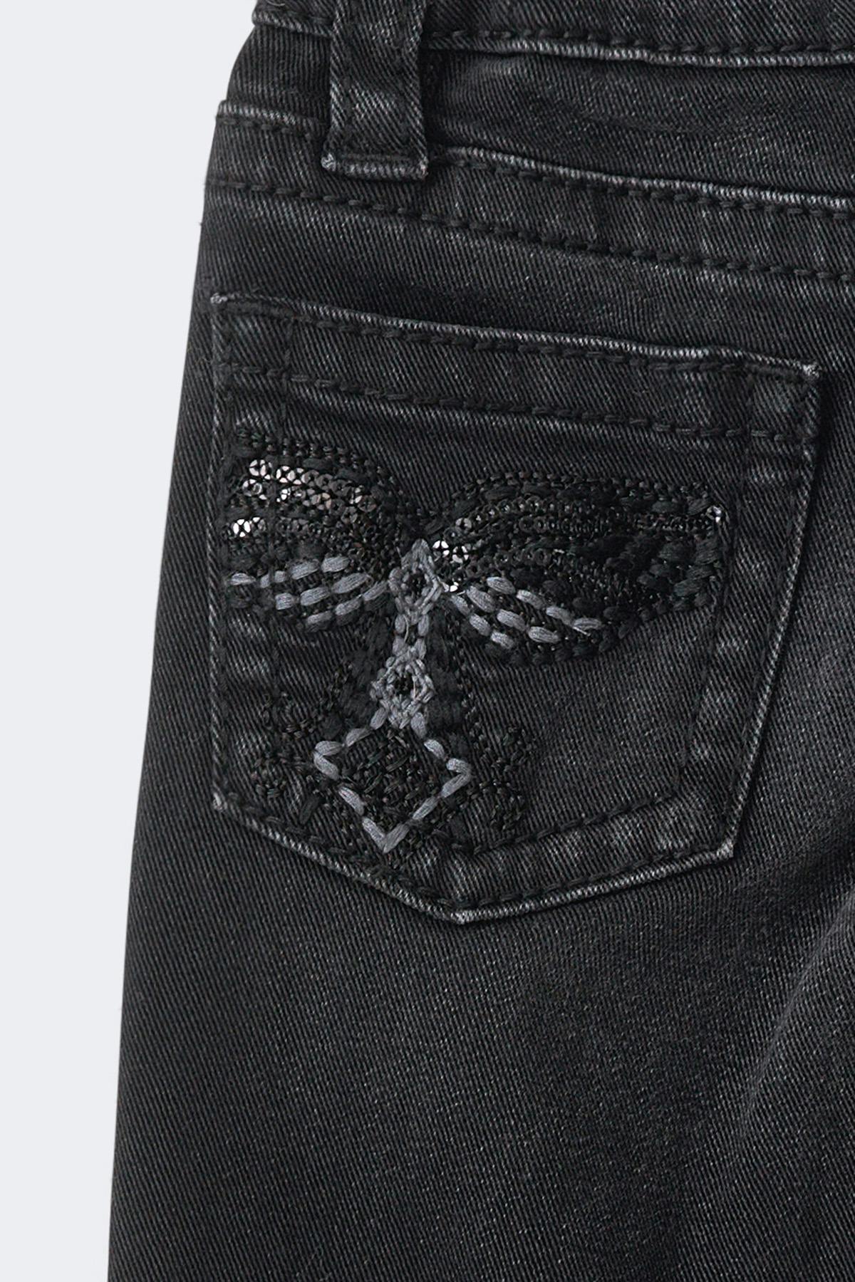 Y petite sparkle flare jeans - Offblack