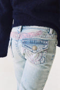 Y petite angel wings jeans - Bleu clair