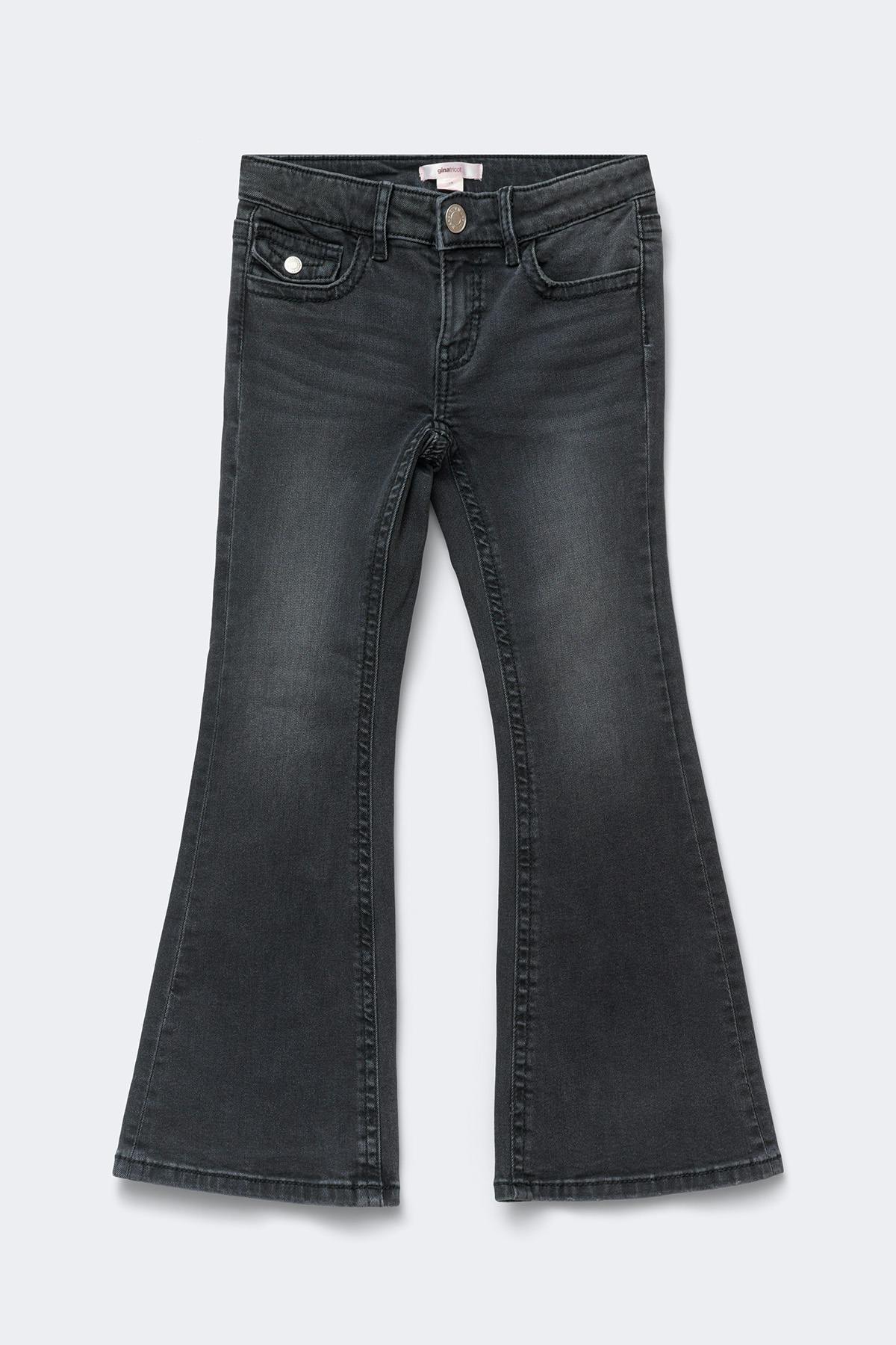 Y petite angel wings jeans - Gris
