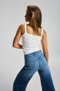 Holy molly loose jeans - Mid blue