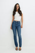 Holy molly slim jeans - Bleu