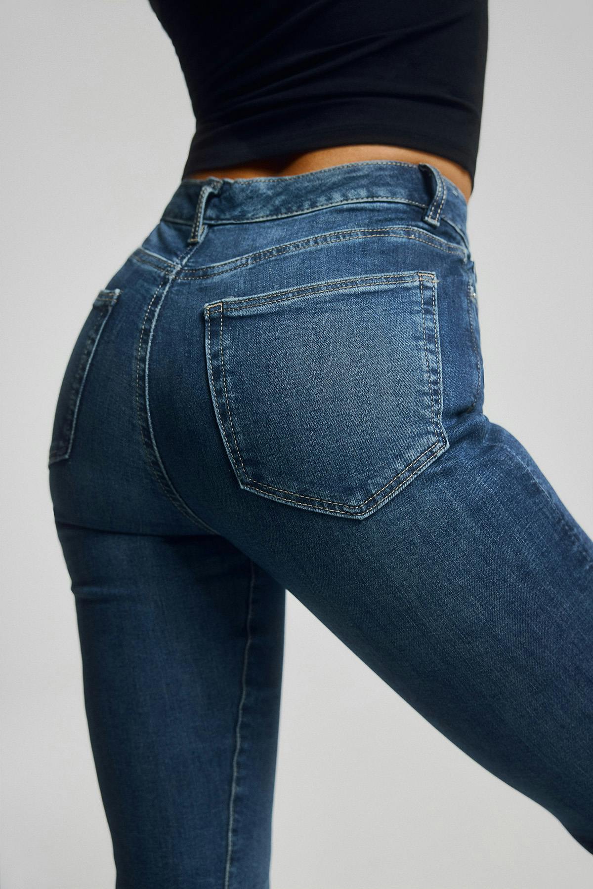 Holy molly slim jeans - Bleu