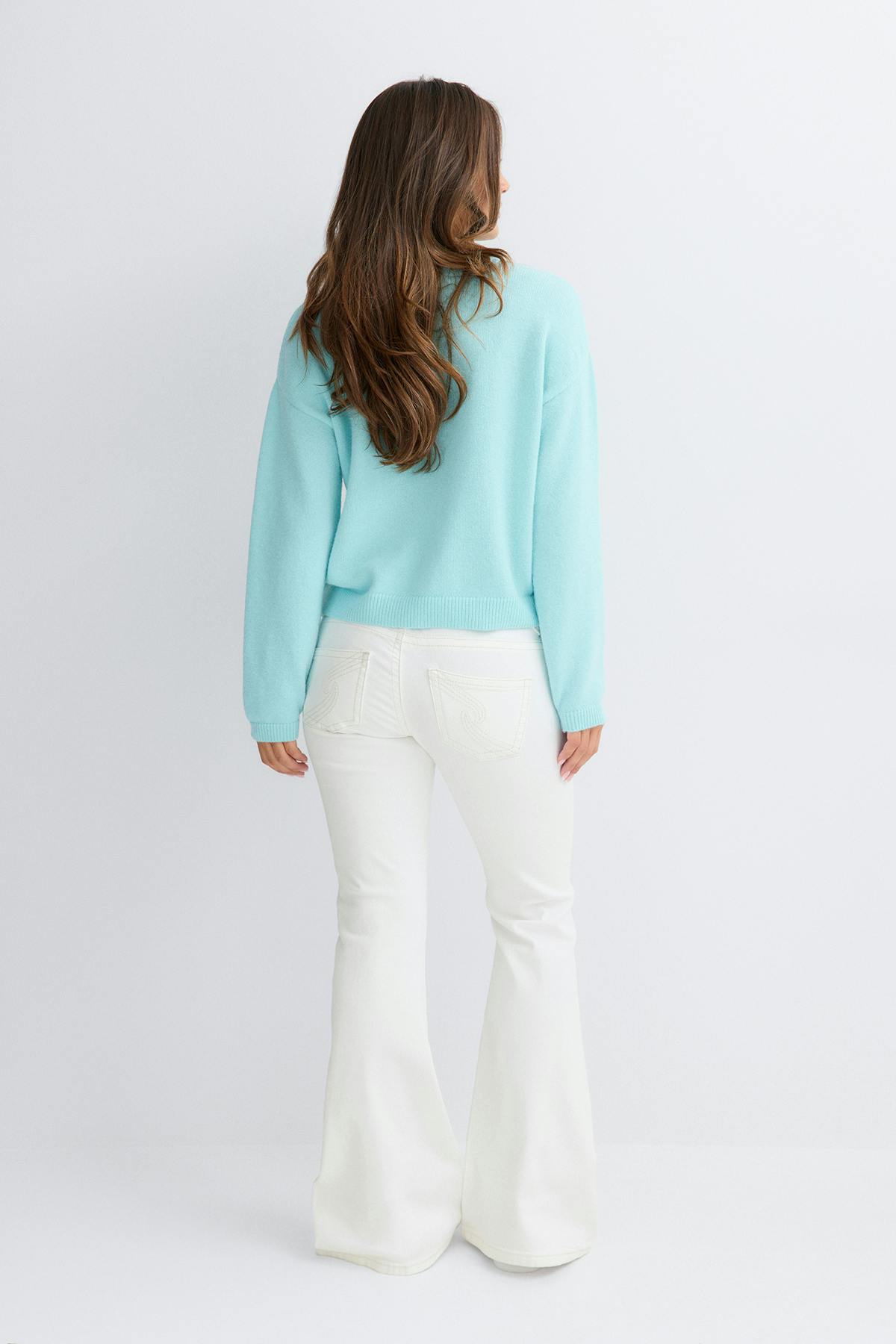 14+ dixie low jeans petite - Blanc