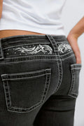 14+ delowlow jeans petite - Offblack