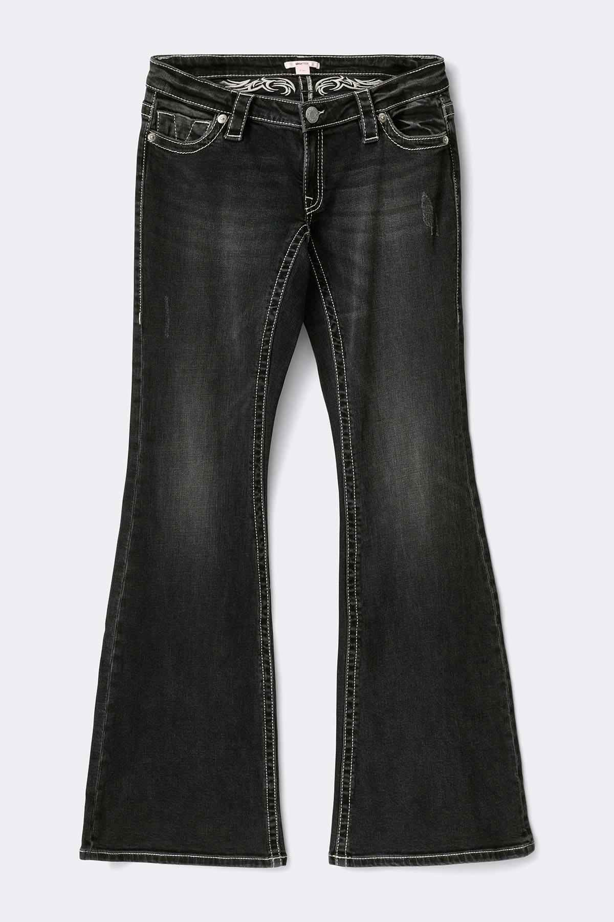 14+ delowlow jeans petite - Offblack