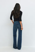 Shape up flare jeans - Blanc cassé