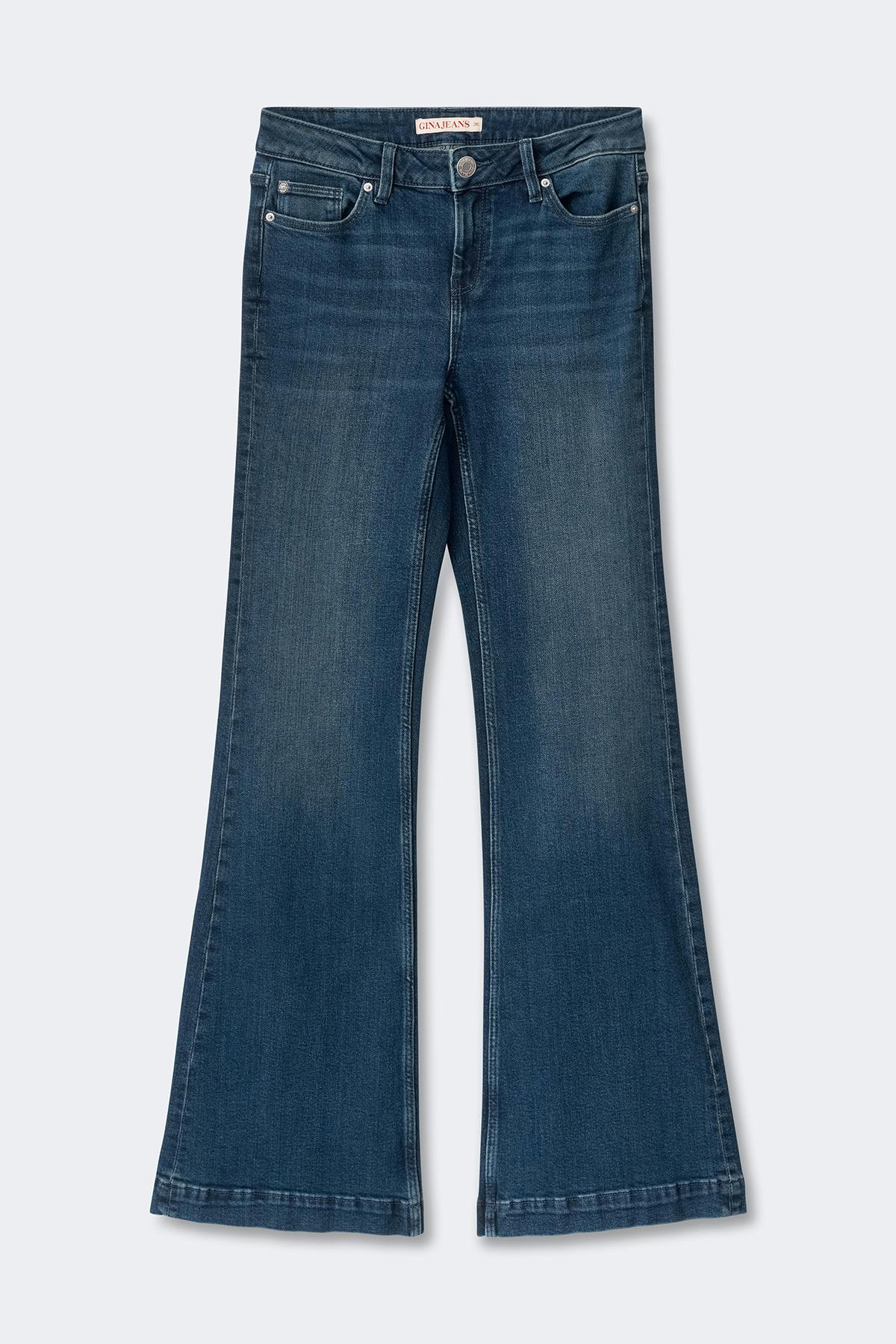 Shape up flare jeans - Blanc cassé