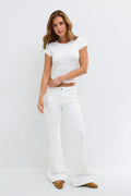 Shape up flare jeans - Mid blue