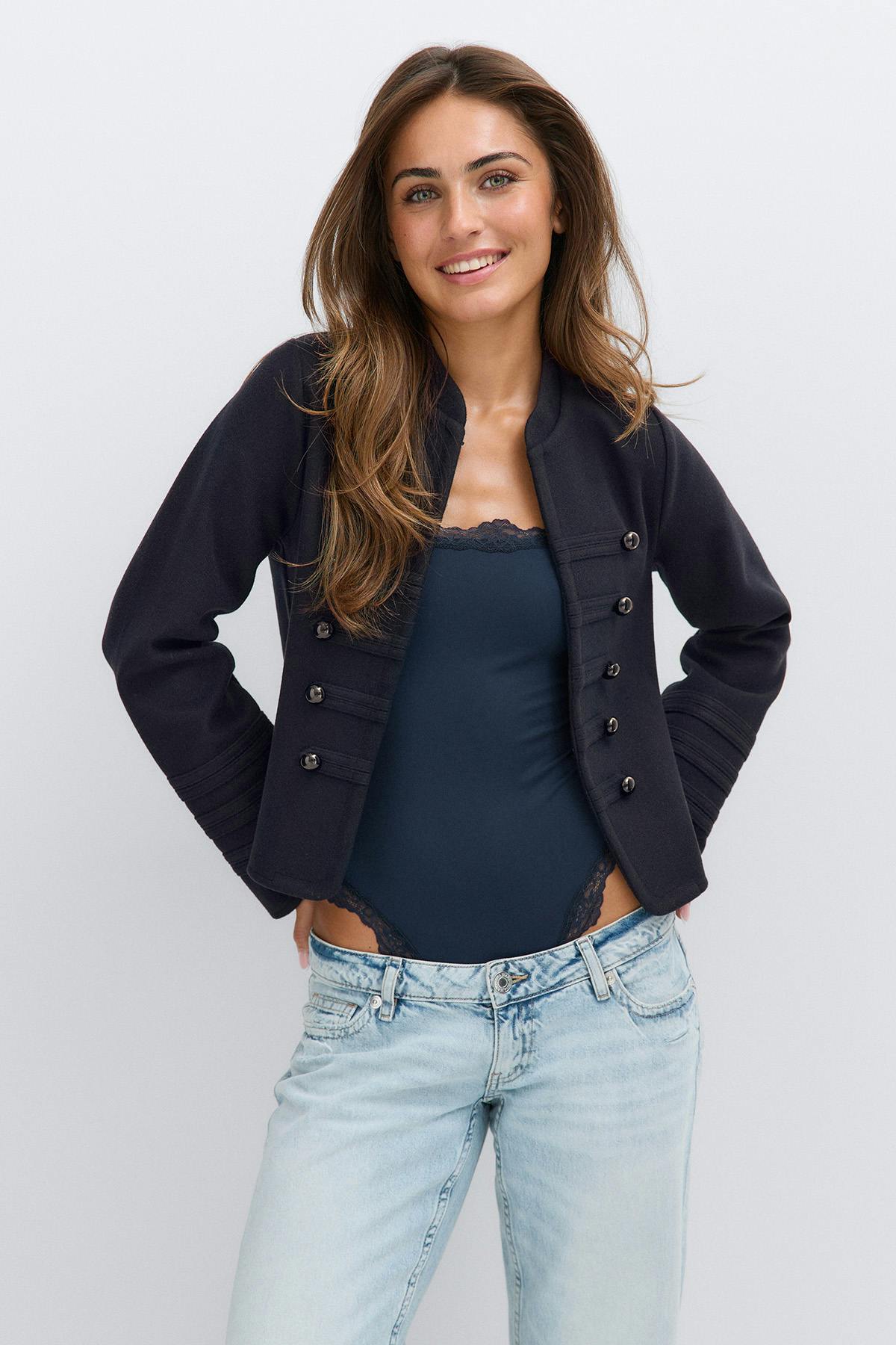 14+ napoleon jacket - Noir