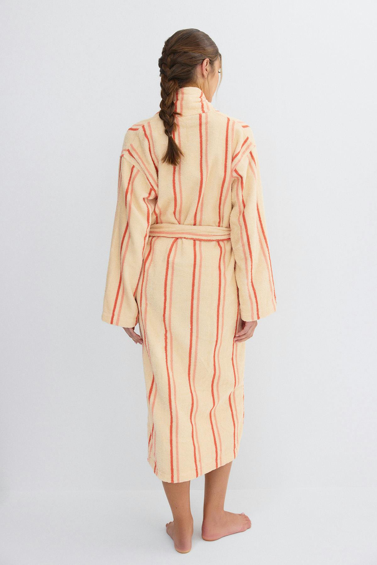 Soft terry bathrobe - Soft sunrise