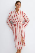 Soft terry bathrobe - Pink 31/berry