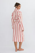 Soft terry bathrobe