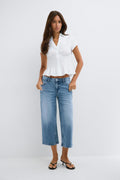 Ankle tease jeans - Bleu