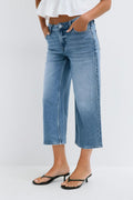 Ankle tease jeans - Bleu