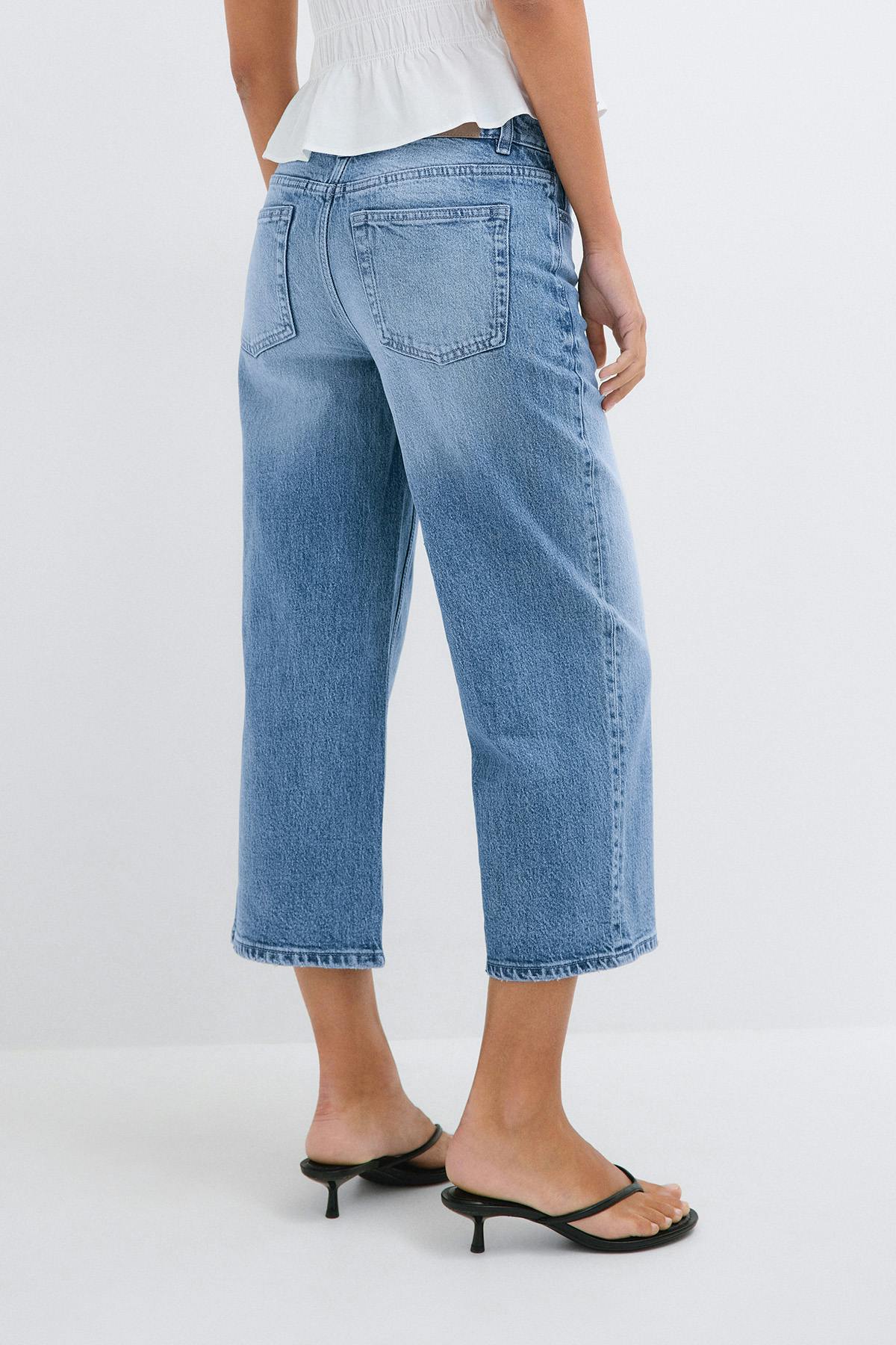 Ankle tease jeans - Bleu