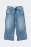 Ankle tease jeans - Bleu