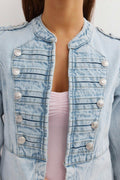14+ napoleon denim jacket - Bleu clair