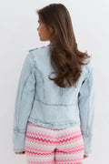 14+ napoleon denim jacket - Bleu clair
