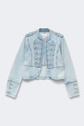14+ napoleon denim jacket - Bleu clair