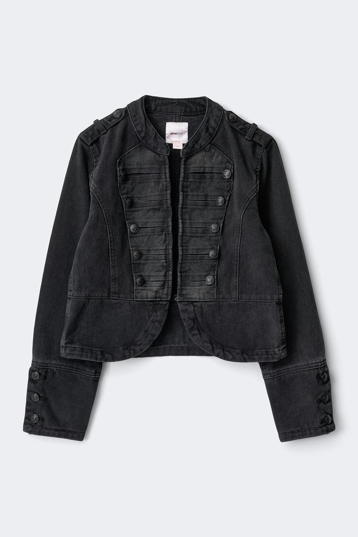 14+ napoleon denim jacket - Noir