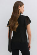 Sheer blouse - Blanc cassé