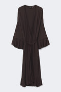 Soft loungewear robe - Gardenia