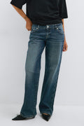 Rebel low wide jeans - Bleu