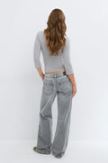 Rebel low wide jeans - Super lt blue
